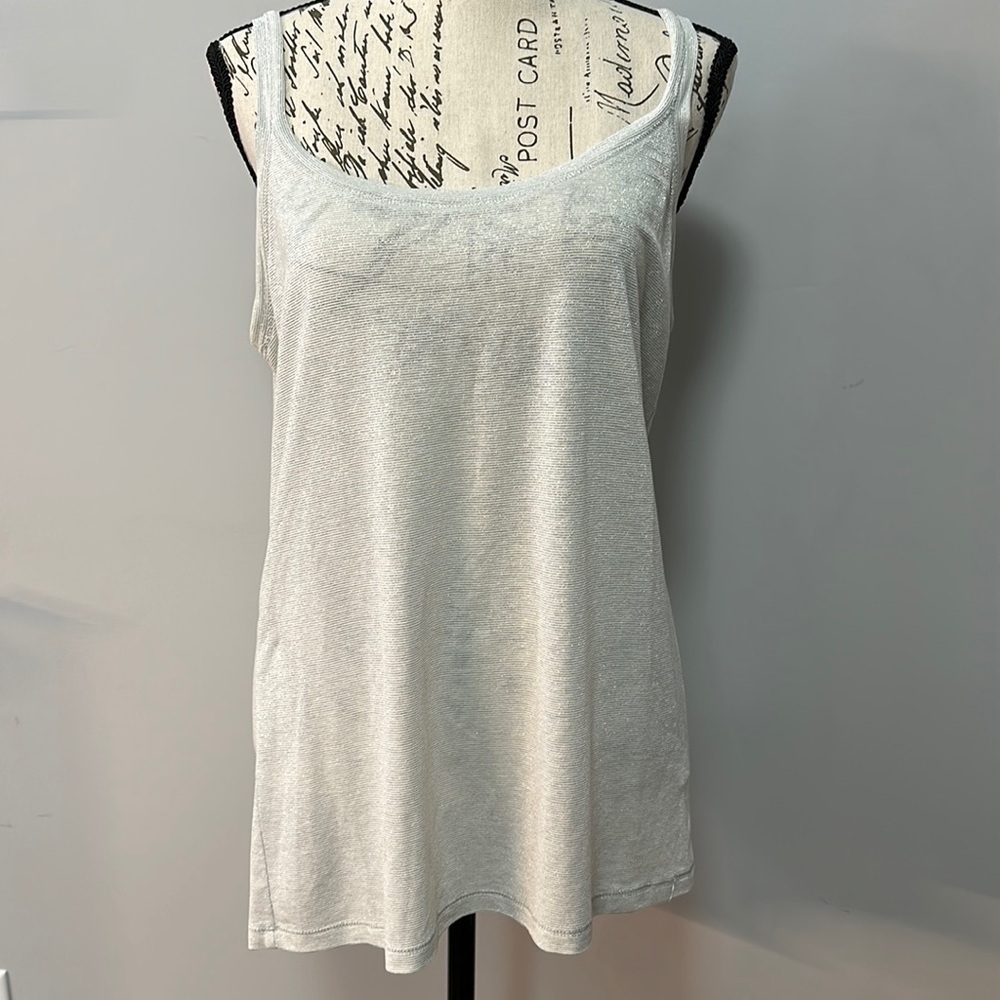Jennifer Lopez Sparkly Silver Tank ๐ - Picture 4 of 9